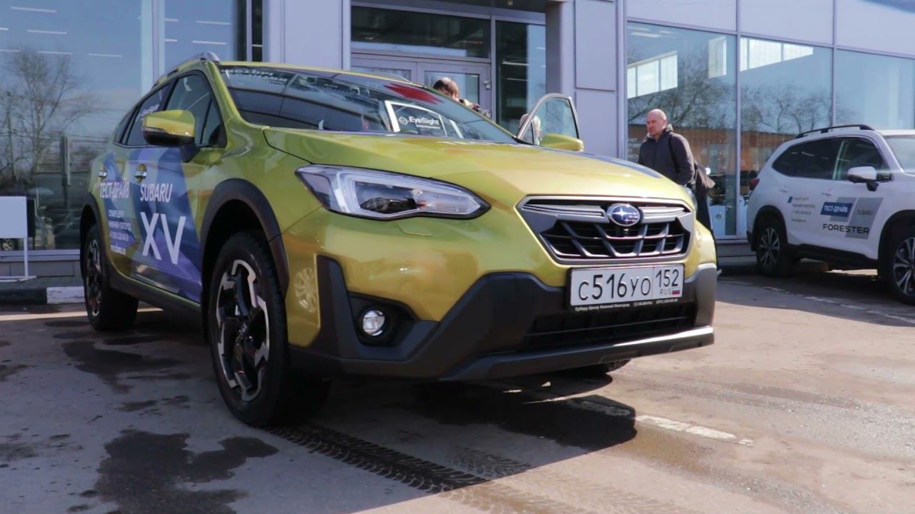 Презентация нового Subaru XV 2021 смотреть онлайн