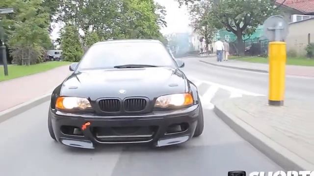 Крутой дрифт на заряженном BMW смотреть онлайн