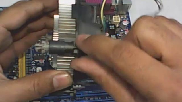 cpu installation on a motherboard duel core 2020m | NTC смотреть онлайн