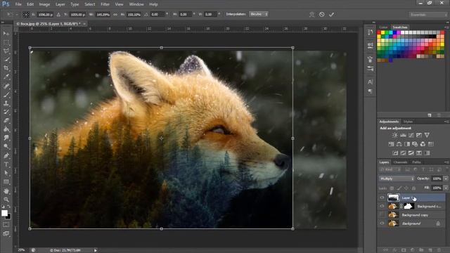 SIMPLE TUTORIAL DOUBLE EXPOSURE смотреть онлайн