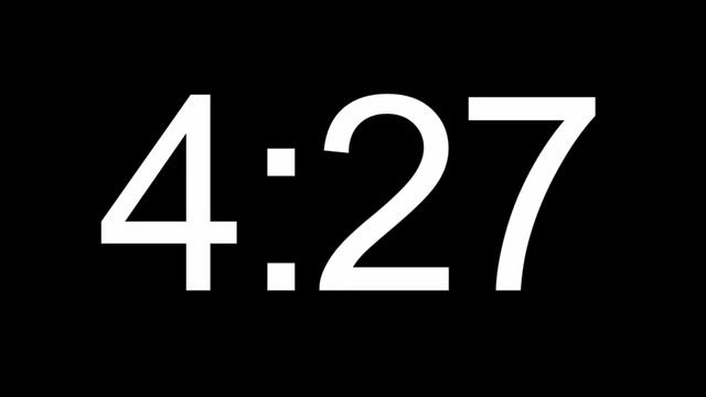 9 Minute Countdown Timer With Music with Alarm смотреть онлайн