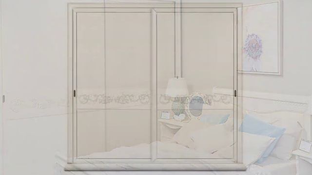 Двухдверный шкаф-купе Соната шириной 250 см в классическом стиле | БЕЛФАН смотреть онлайн