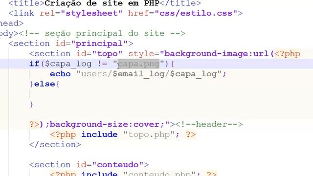 Criação de site em PHP - parte 61 - Acertando a capa padrão смотреть онлайн