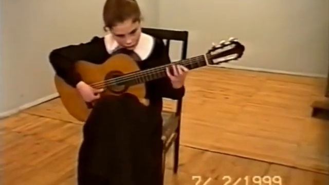 Matteo Carcassi Etude №24 Anastasia Nosobin смотреть онлайн