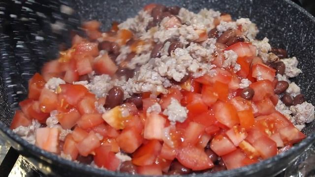 Кесадилья с фаршем. Quesadilla