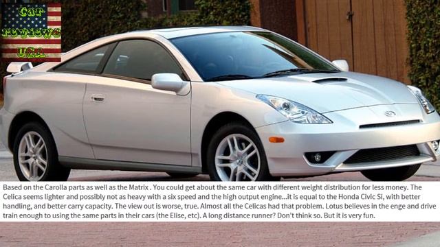 Reviews Toyota Celica 2005 смотреть онлайн