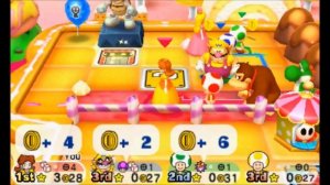Mario Party: Star Rush - Toad Scramble Walkthrough: World 3 (2 Player)
