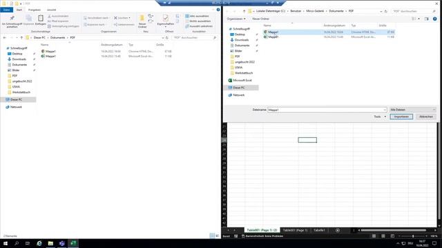 Microsoft Excel in PDF speichern oder öffnen / importieren ohne VBA, schnell erklärt. смотреть онлайн