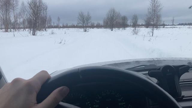 Снежная дорога #landrover#discovery2
