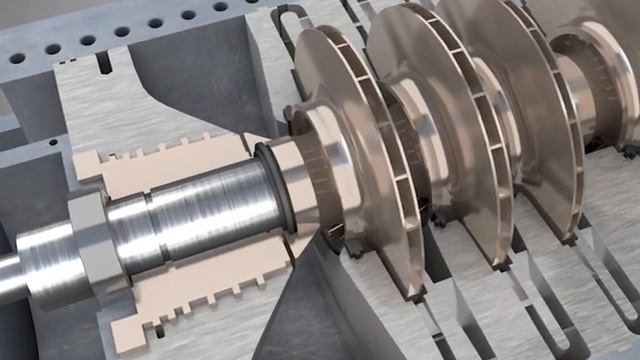 Центробежный компрессор смотреть онлайн