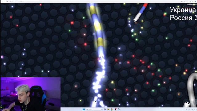 некоглай играет в слизарИо / Nekoglai Slizar.io.          #nekoglai