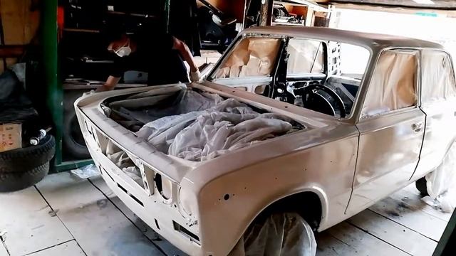 Покраска авто баллончиком. смотреть онлайн