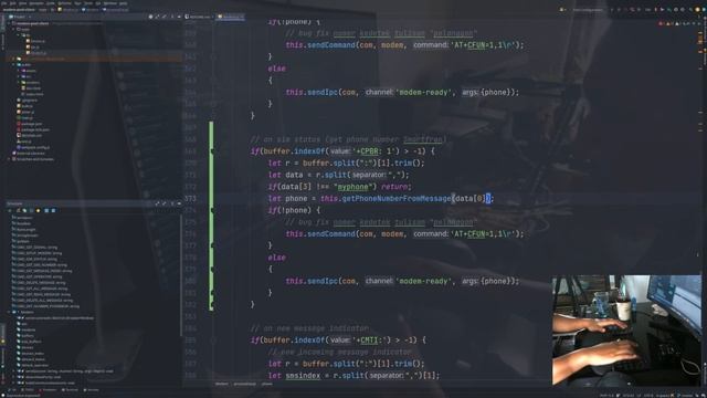Freelance Programming NodeJS ModemPool SerialPort ATCOMMAND VLOG #5 - POV ASMR Typing Coding Sound смотреть онлайн
