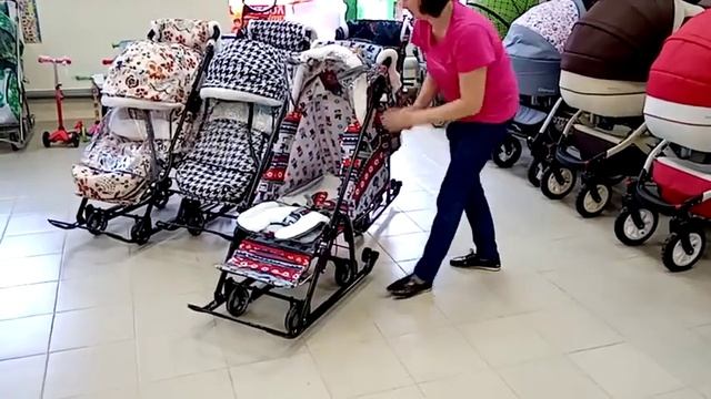 Санки-Коляска Ника Детям 7-5 смотреть онлайн