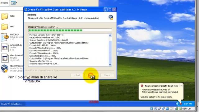 Share Folder and USB to Serial Virtual Box смотреть онлайн