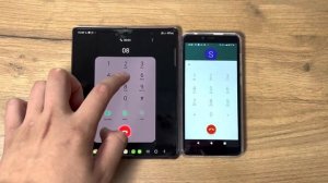 Inoi A150 vs Samsung Galaxy Fold 2 Incoming Call Hold