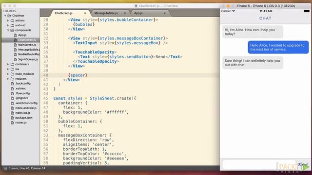 React Native Projects : Chat Screen and Keyboard Tips смотреть онлайн