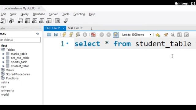 Union and Intersection in Sql in Telugu | DBMS Tutorial | MySQL смотреть онлайн