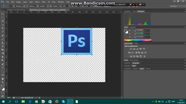 Видеоурок по PhotoShop CS6 #1 смотреть онлайн