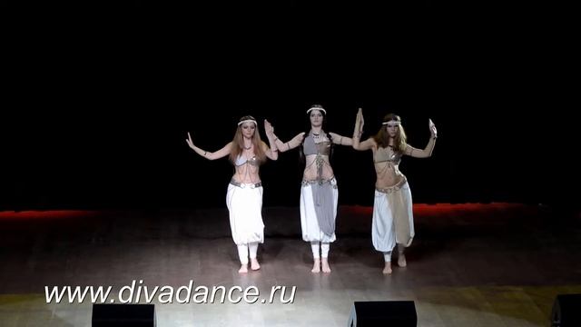 Three Graces, tribal трайбл беллиданс от студии танца Диваданс смотреть онлайн
