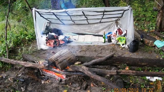Рыбацкий отель ⛺Полог для ночёвки на реке смотреть онлайн