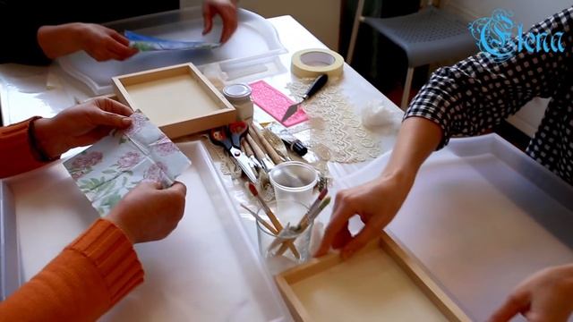 Мастер класс. Поднос 