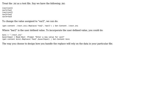 Elegent way to set variables in .ini files (2 Solutions!!) смотреть онлайн