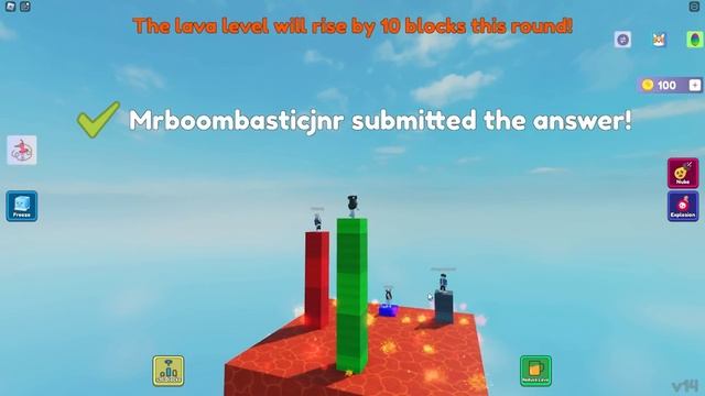 Roblox MATH ANSWER OR DIE смотреть онлайн