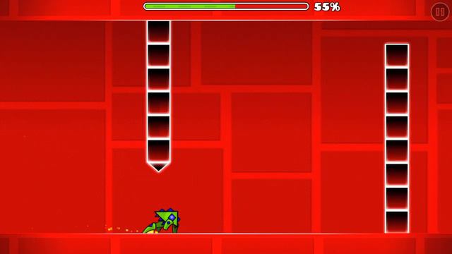Прохождение моего уровня в Geometry Dash смотреть онлайн