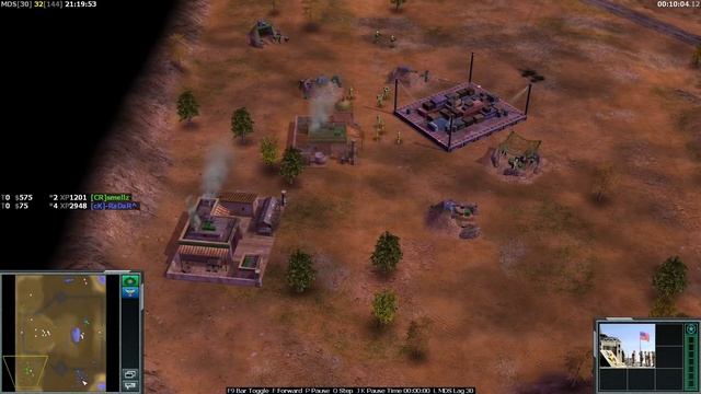 RaDaR (usa) vs sCuBa (stealth) | Close Game on Lagoon | Generals Zero Hour смотреть онлайн