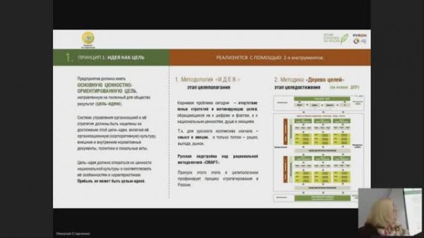 Идея как цель