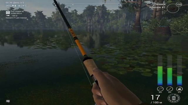 Fishing Planet 3.4.1-Уникальный черный, белый краппи/Кванчкин смотреть онлайн