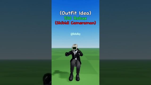 Skibidi Cameraman Outfit Idea! #roblox #outfit #trending смотреть онлайн