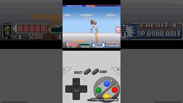 Power Rangers the Movie super NES смотреть онлайн