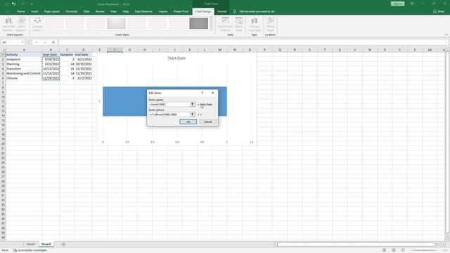 HOW TO CREATE A SIMPLE GANTT CHART IN MICROSOFT EXCEL | THE EASIEST EXCEL TUTORIAL смотреть онлайн