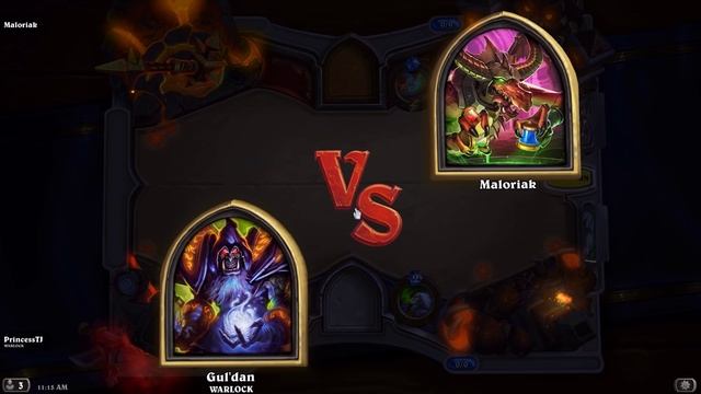 Hearthstone: Blackrock Mountain - Heroic Maloriak with a Common Warlock Deck смотреть онлайн