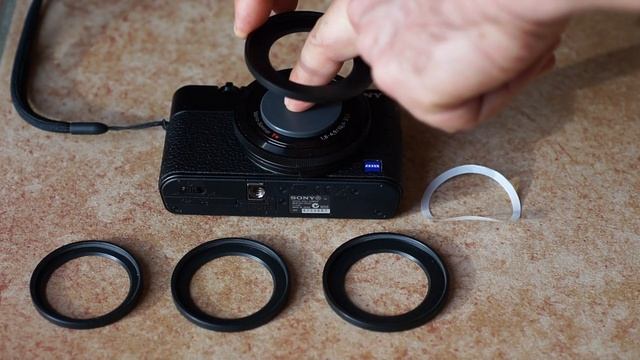 Sony DSC-RX100 Filter Adapter Adapterring 52mm anbringen смотреть онлайн