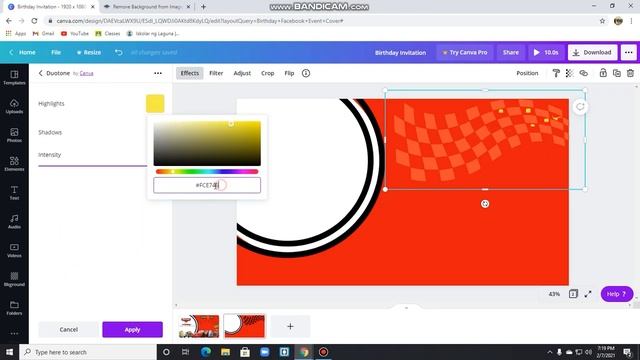 BIRTHDAY INVITATION USING CANVA | LIGHTNING MCQUEEN THEME смотреть онлайн