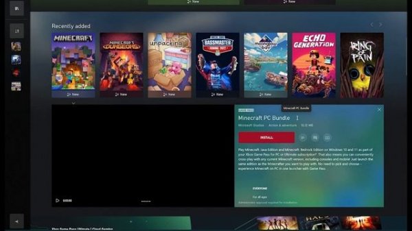 How to get new minecraft launcher + Minecraft dungeons + minecraft Pc bundle using xbox game pass