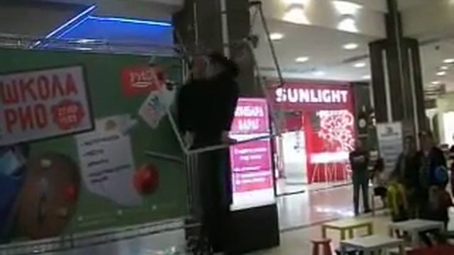 Выступления в ТРЦ "РИО": Надежда Тюханова, куб смотреть онлайн
