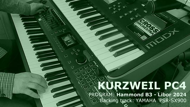KURZWEIL PC4 - hammond B3 Libor 2024 смотреть онлайн