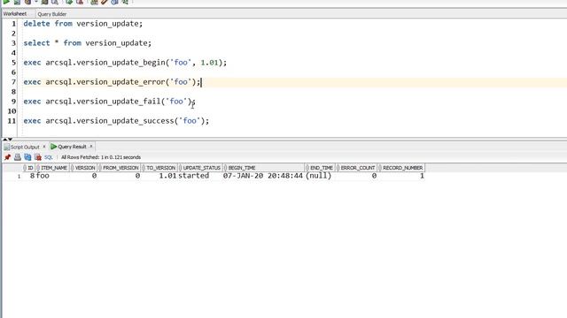 Just Released! Oracle ArcSQL feature to help you manage which scripts have been run. смотреть онлайн