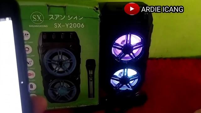 Speaker Bluetooth Model Sx-y2006 - Sx-y2007 || unboxing || Review || смотреть онлайн