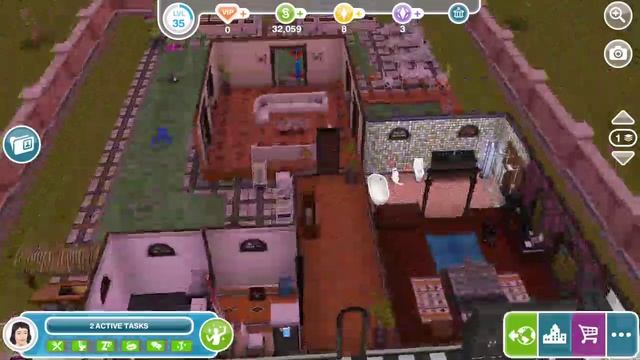 The Sims FreePlay - Design Fashion in a Neighbor's House смотреть онлайн
