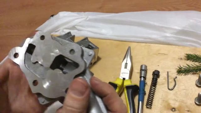 Разбираем маслонасос Логан 1.6 8v