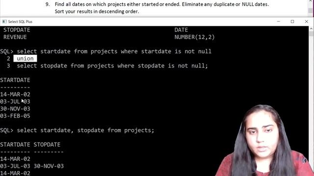 SQL -Set Operations Part 1 смотреть онлайн