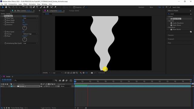 Анимация дыма в After Effects | Дым в After Effects | смотреть онлайн