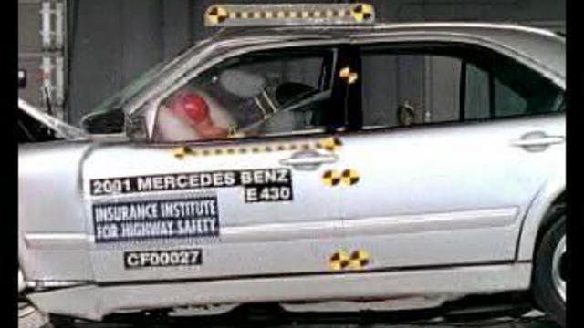 Crash-test - Mersedes-Benz E430 смотреть онлайн