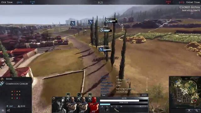 Total War Arena - Companion Cavalry. Игра кавалерией в тесном взаимодействии с пехотой смотреть онлайн