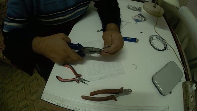 Изготовление безмотыльной мормышки ,,Лесотка. смотреть онлайн